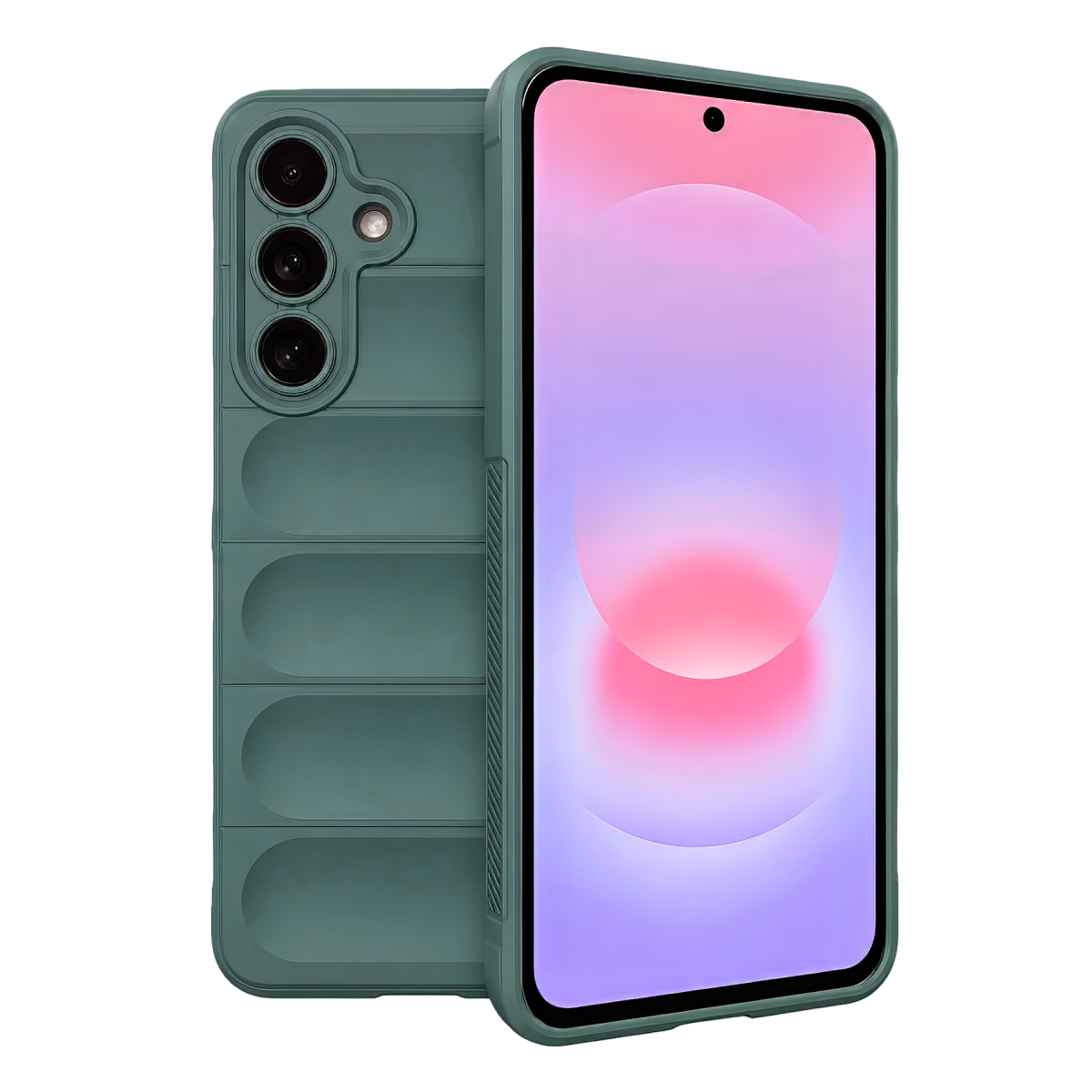 Samsung Galaxy A27 5G Optimum Silikon - Koyu Yeşil