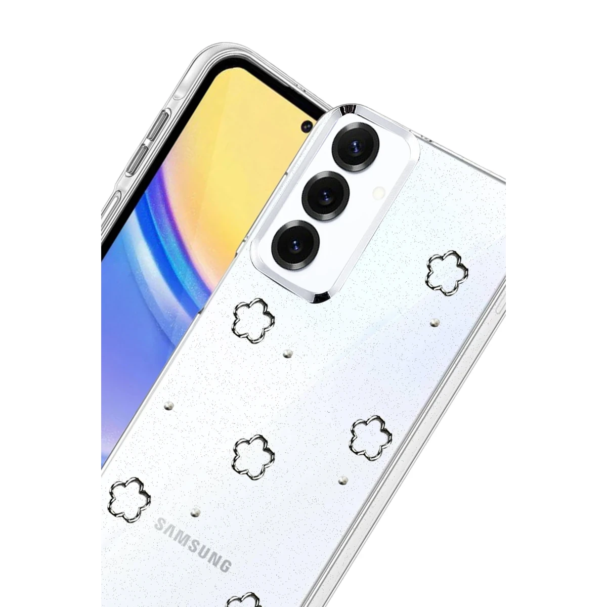 Samsung Galaxy A34 5G Fiyonk Desenli Kapak - Desen 2