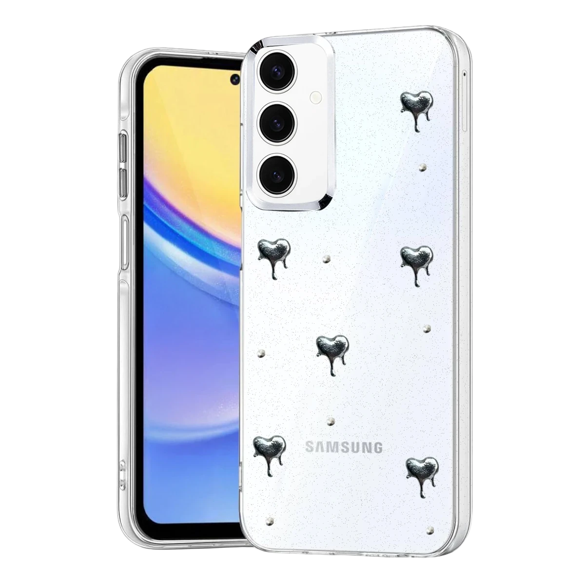 Samsung Galaxy A35 5G Fiyonk Desenli Kapak - Desen 3