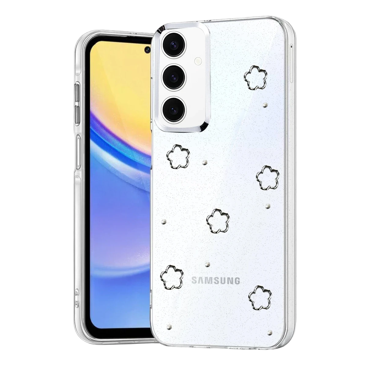 Samsung Galaxy A35 5G Fiyonk Desenli Kapak - Desen 8