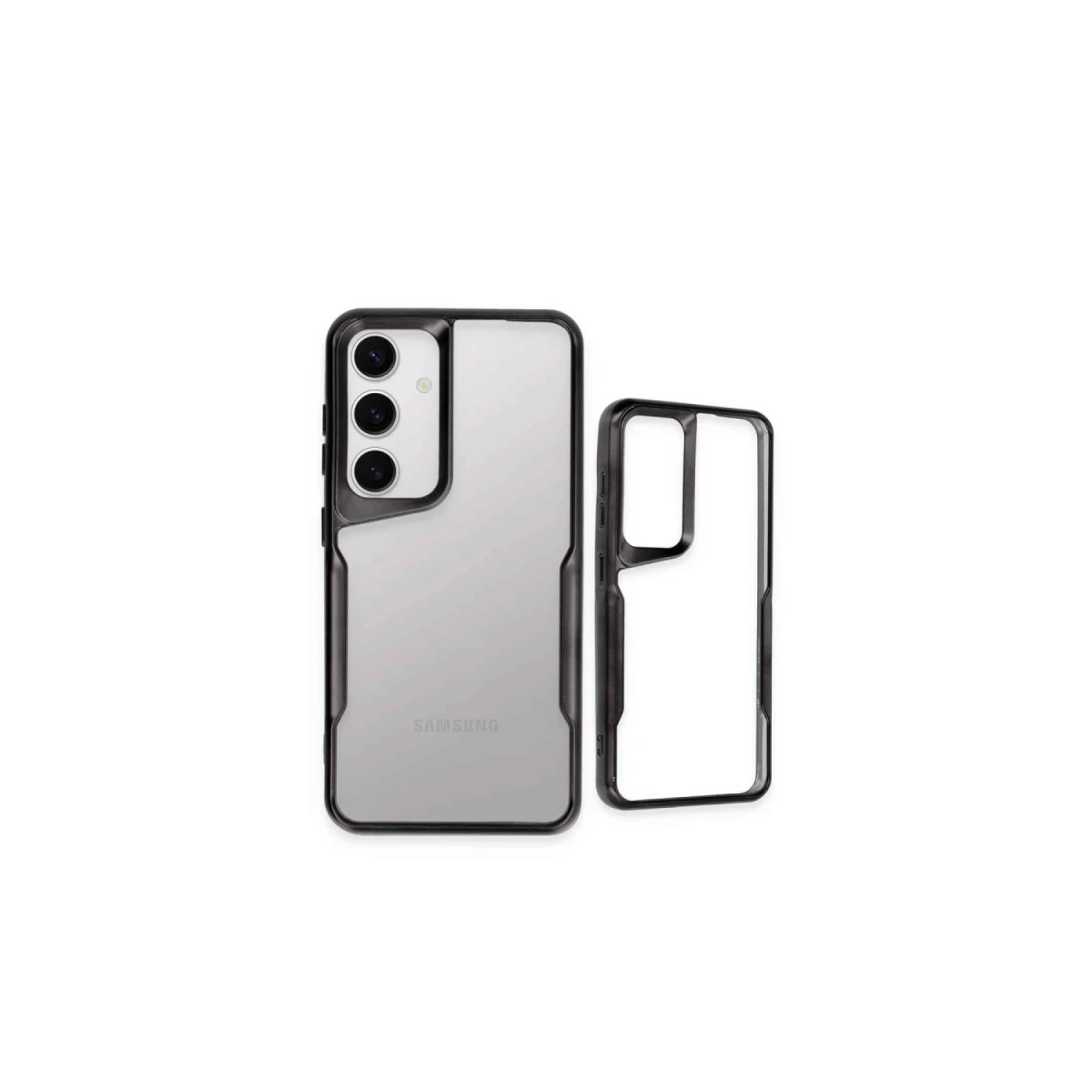 Samsung Galaxy A35 5G Kılıf Boyi Silikon Kapak - Siyah