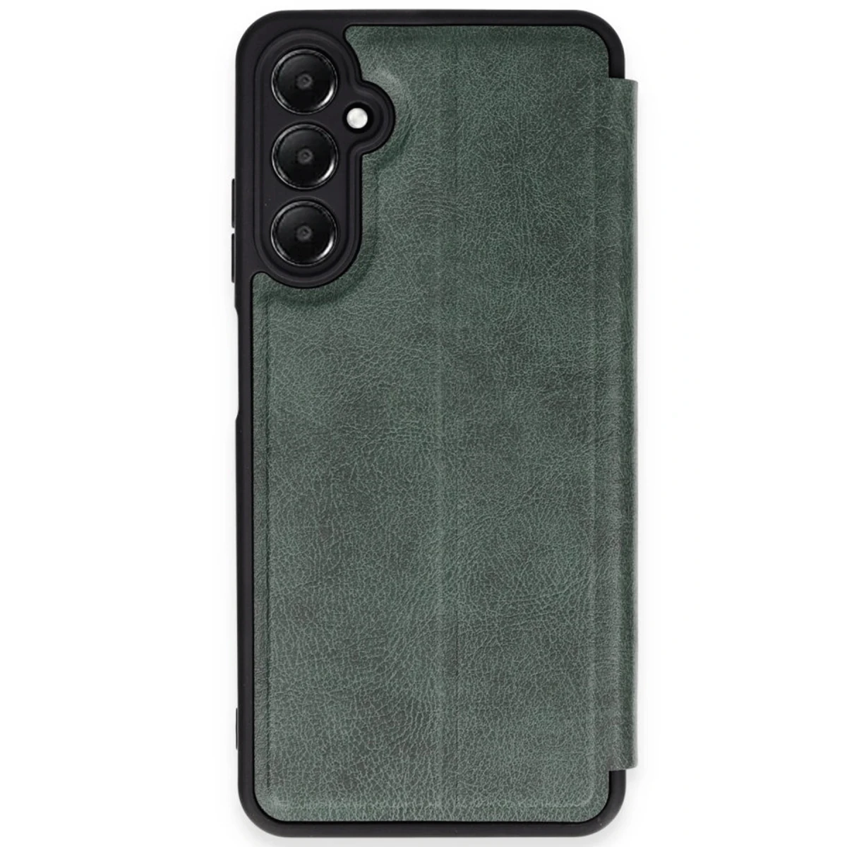 Samsung Galaxy A35 5G Kılıf Flip Cover - Koyu Yeşil