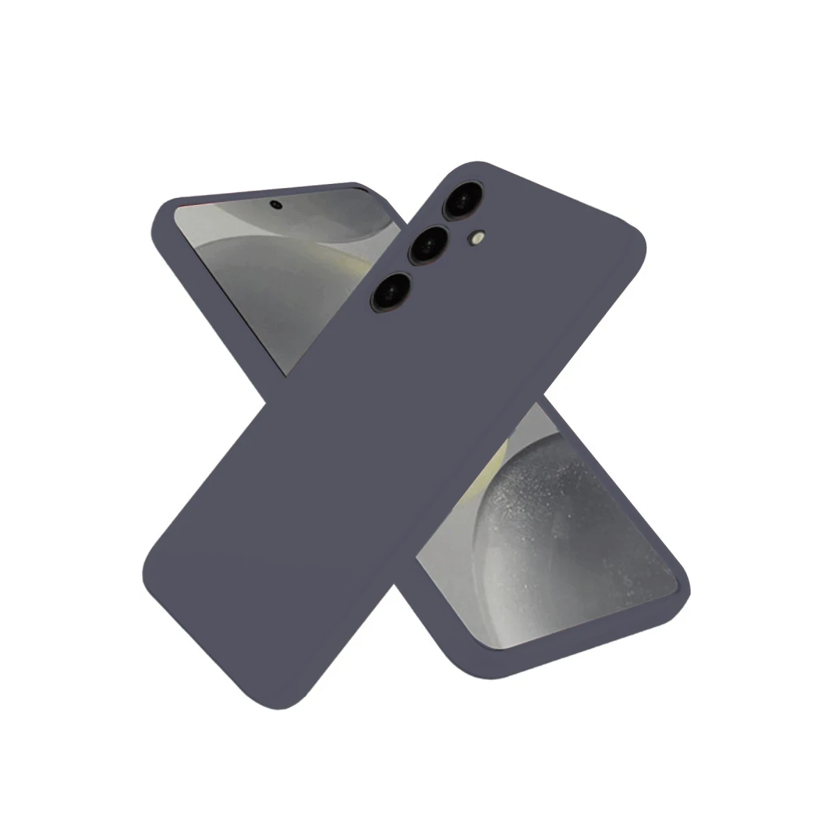 Samsung Galaxy A36 Kılıf First Silikon - Gri