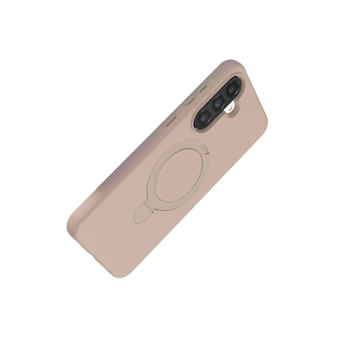 Samsung Galaxy A36 Regal Magsafe Standlı Kapak - Çöl Titanyum