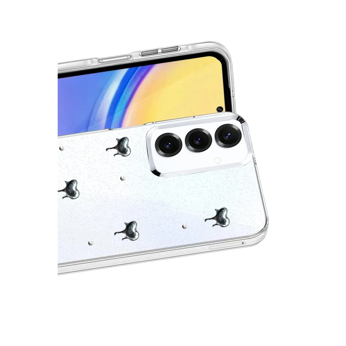 Samsung Galaxy A37 5G Fiyonk Desenli Kapak - Desen 1