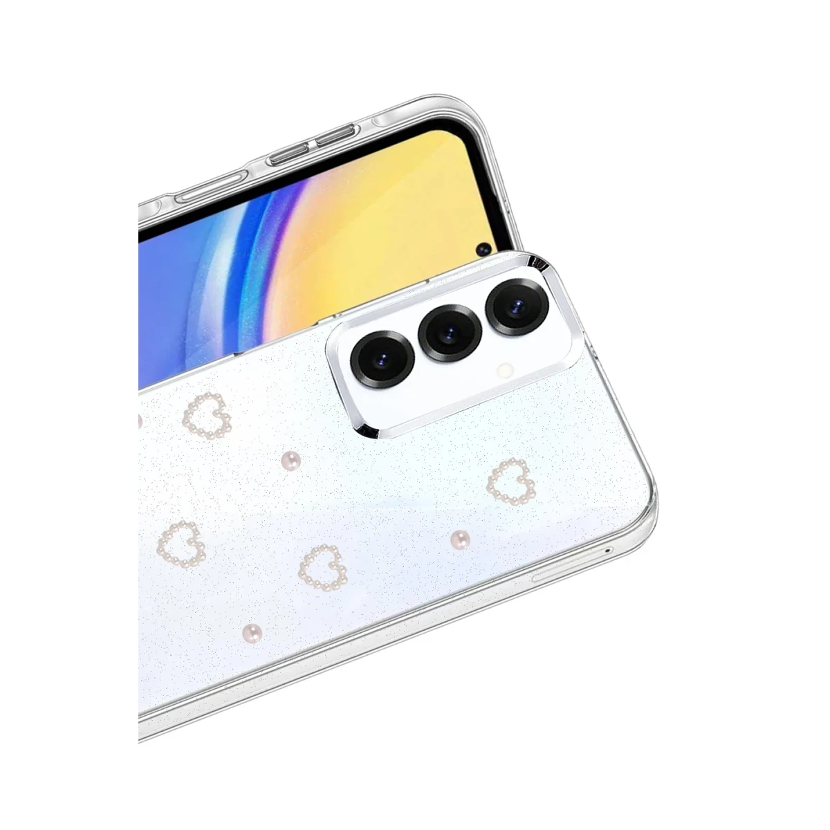 Samsung Galaxy A37 5G Fiyonk Desenli Kapak - Desen 10