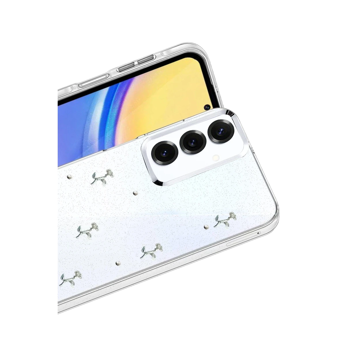 Samsung Galaxy A37 5G Fiyonk Desenli Kapak - Desen 4