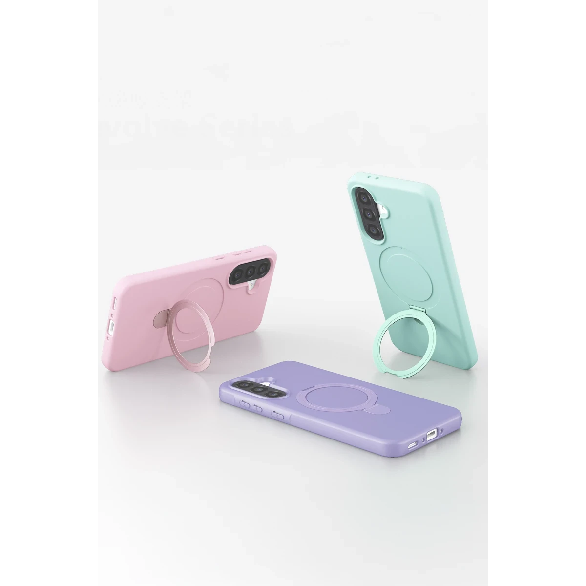Samsung Galaxy A37 5G Regal Magsafe Standlı Kapak - Yeşil
