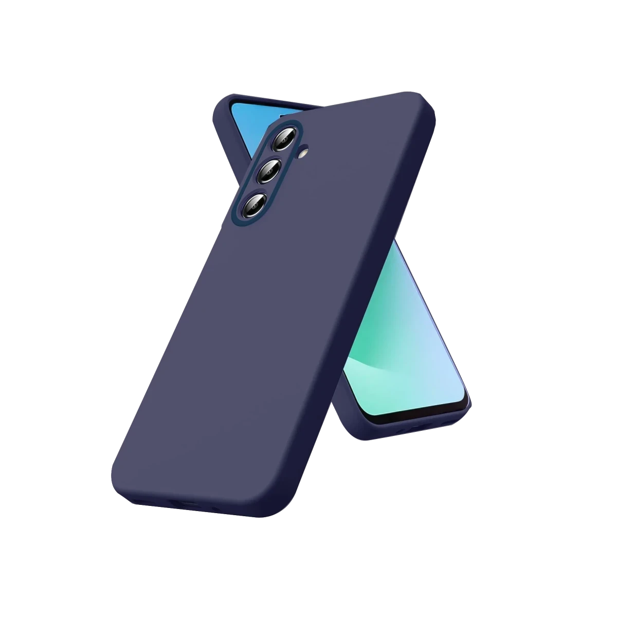 Samsung Galaxy A37 5G First Silikon - Lacivert
