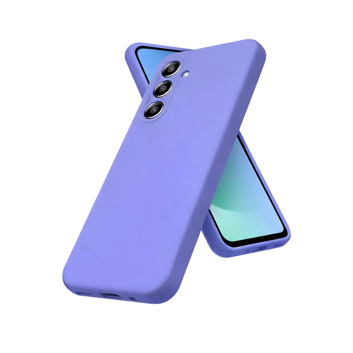 Samsung Galaxy A37 5G First Silikon - Lila