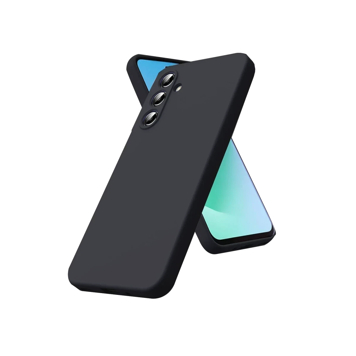 Samsung Galaxy A37 5G First Silikon - Siyah