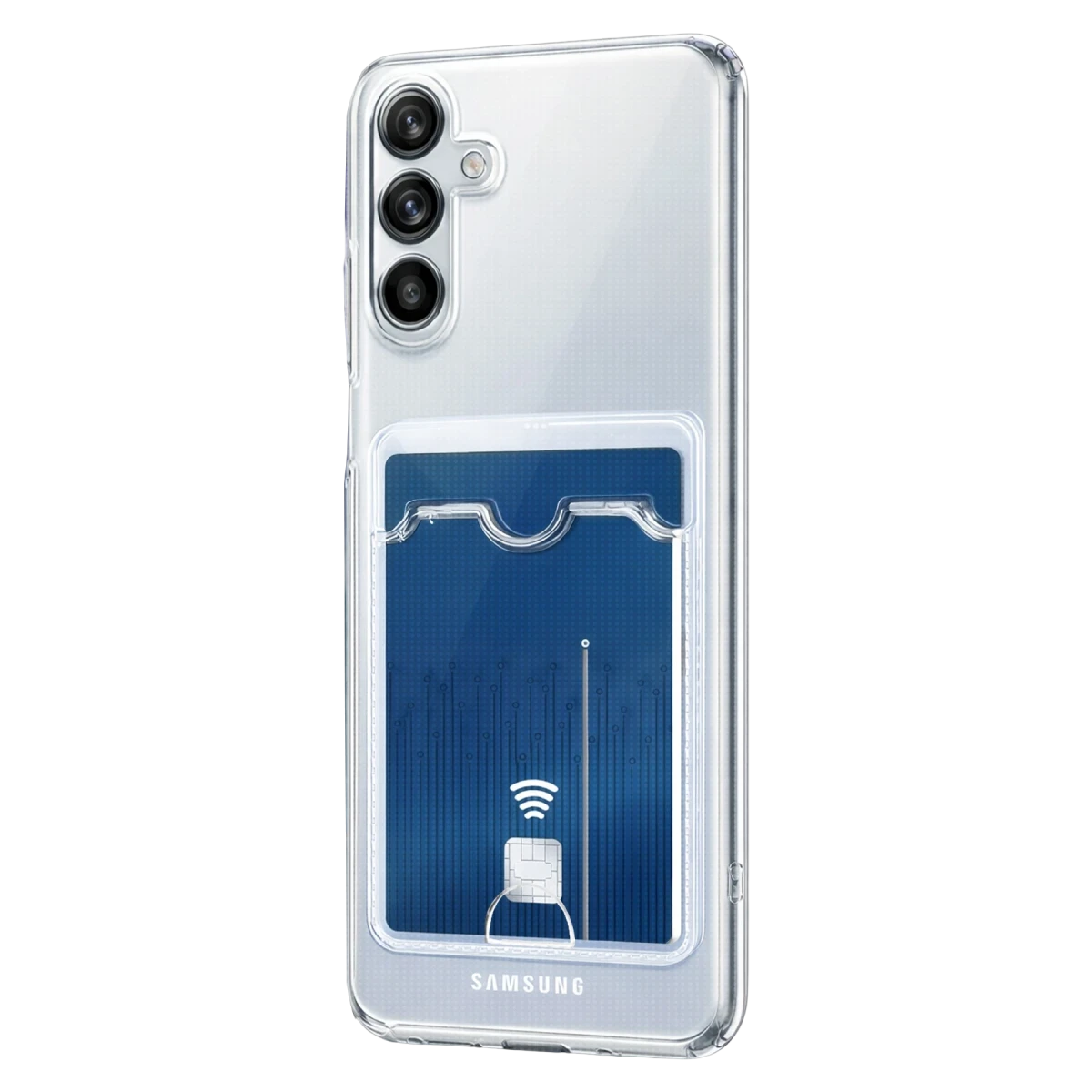 Samsung Galaxy A37 5G Kart Şeffaf Silikon - Şeffaf