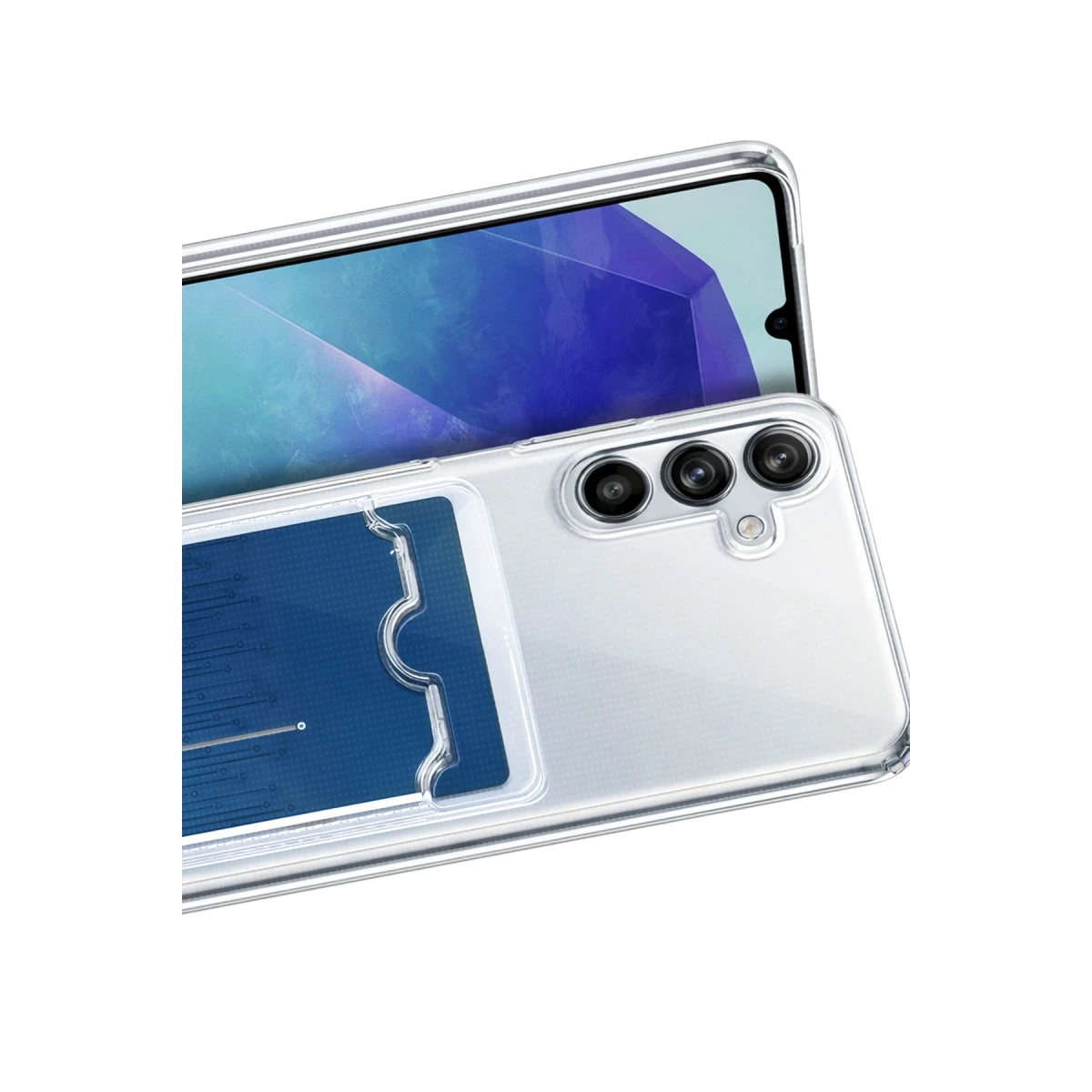 Samsung Galaxy A37 5G Kart Şeffaf Silikon - Şeffaf