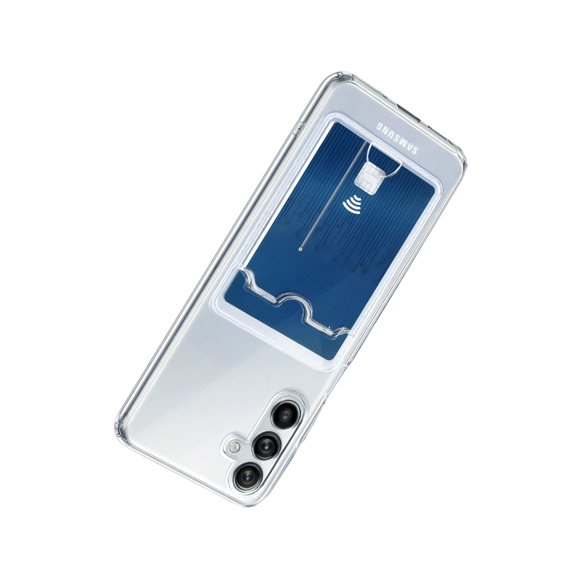 Samsung Galaxy A37 5G Kart Şeffaf Silikon - Şeffaf