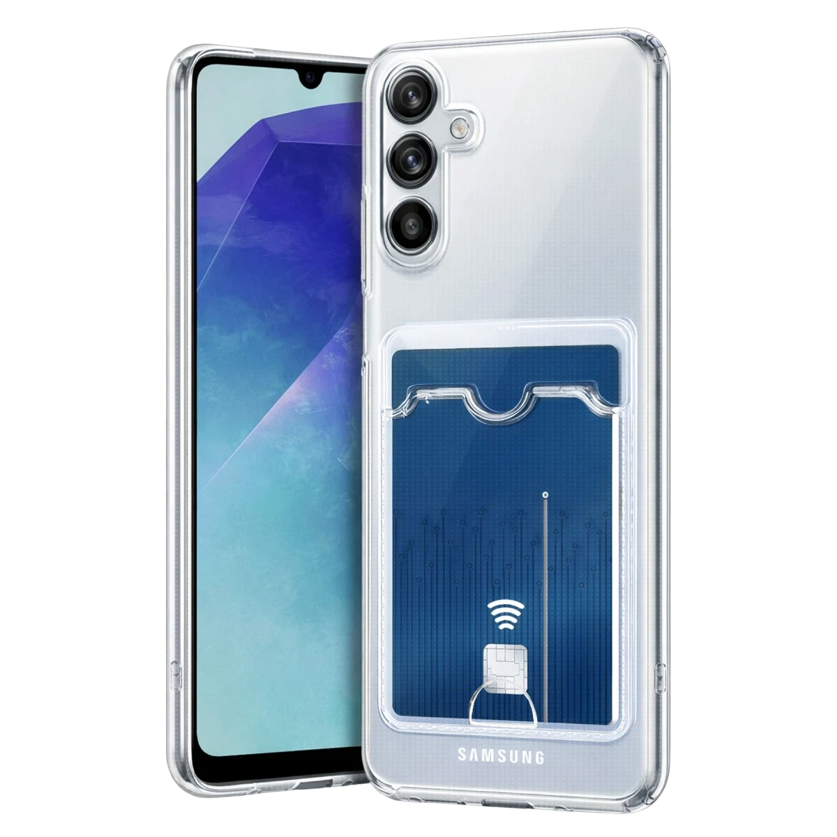Samsung Galaxy A37 5G Kart Şeffaf Silikon - Şeffaf