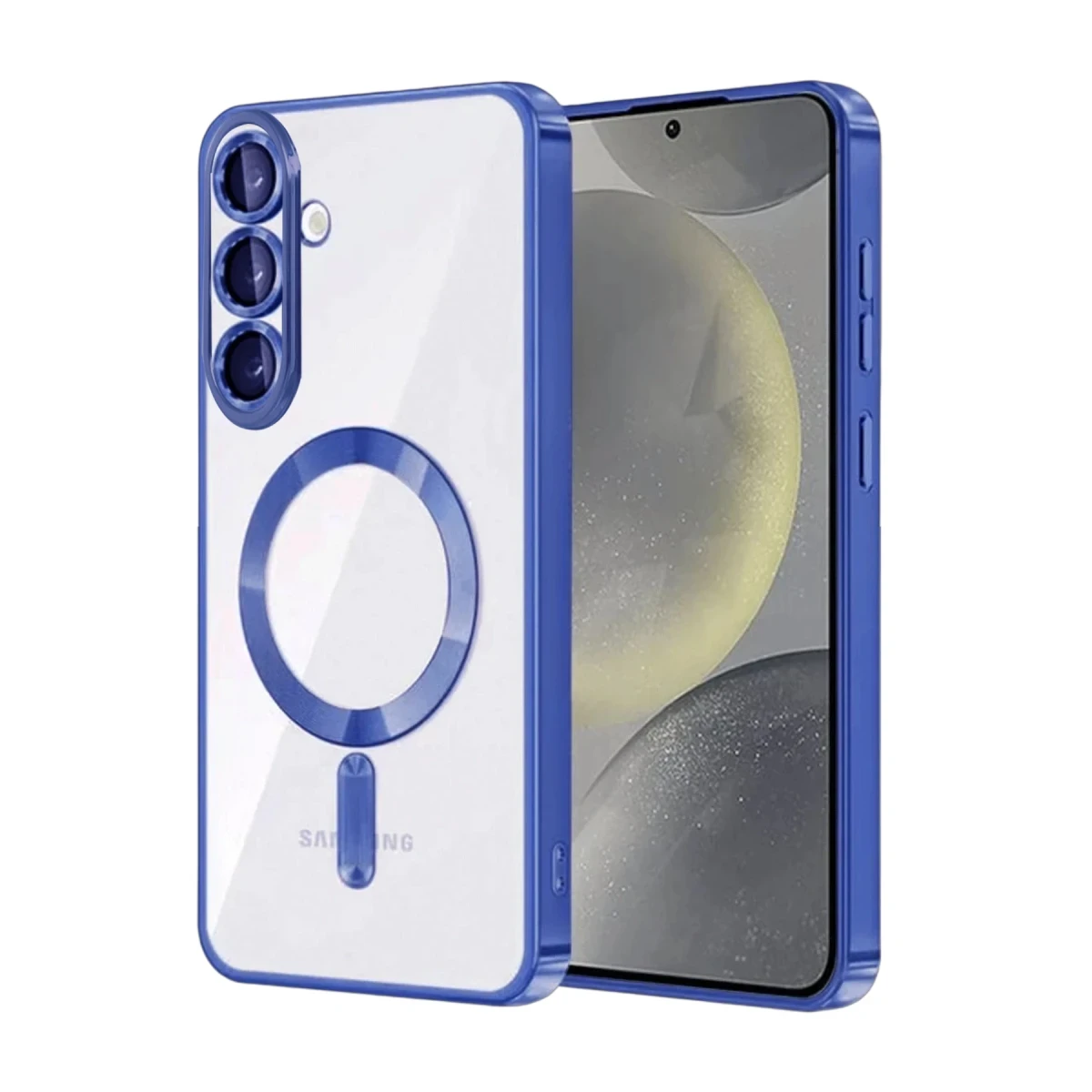 Samsung Galaxy A37 5G Kross Magneticsafe Kapak - Lacivert