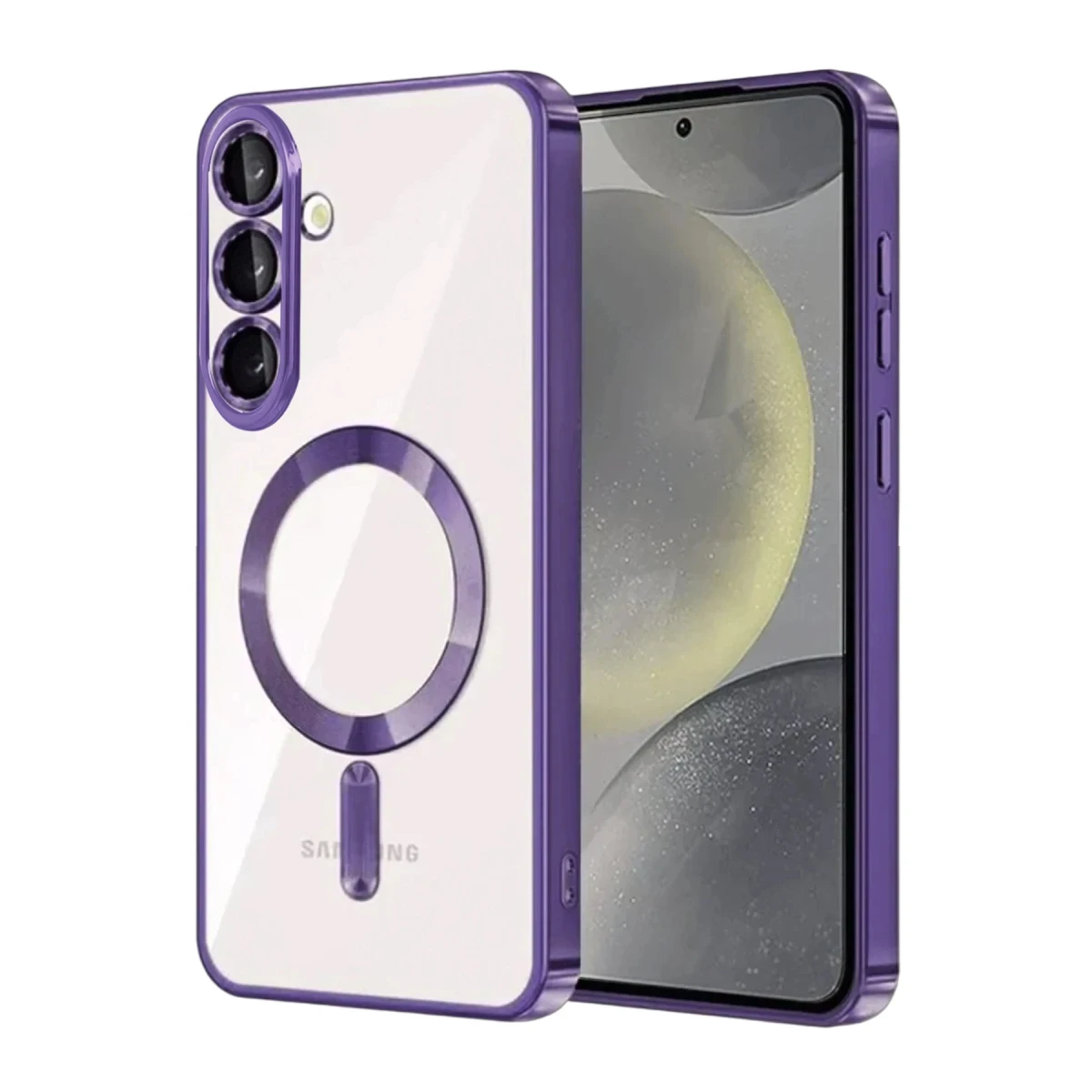 Samsung Galaxy A37 5G Kross Magneticsafe Kapak - Mor