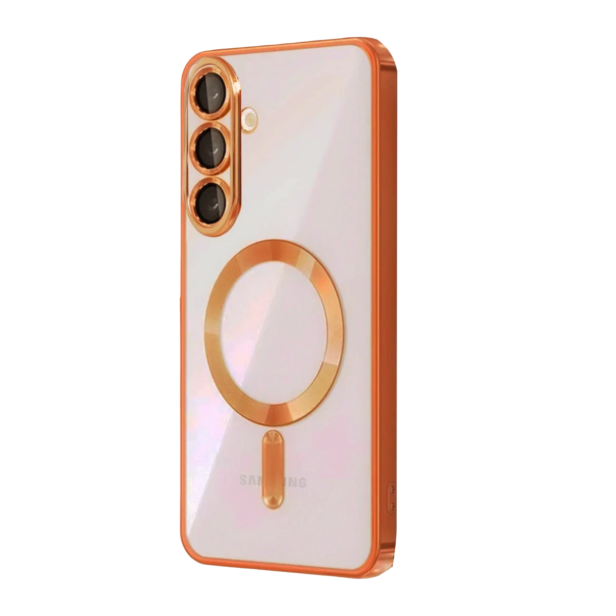Samsung Galaxy A37 5G Kross Magneticsafe Kapak - Turuncu