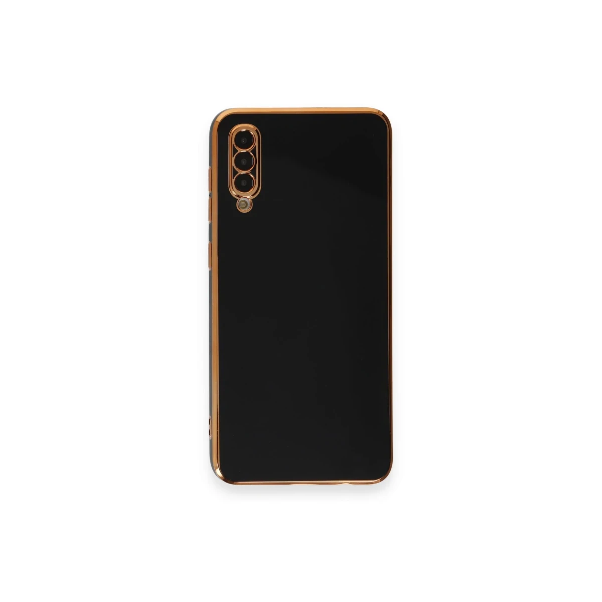 Samsung Galaxy A50 Kılıf Volet Silikon - Siyah