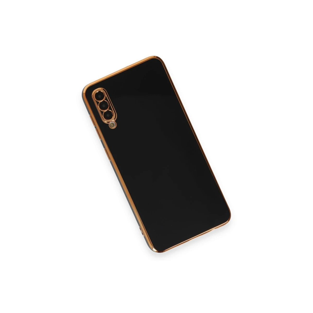 Samsung Galaxy A50 Kılıf Volet Silikon - Siyah