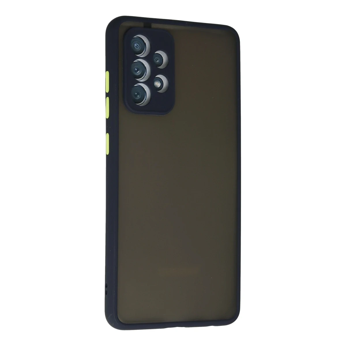 Samsung Galaxy A52 Kılıf Montreal Silikon Kapak - Lacivert