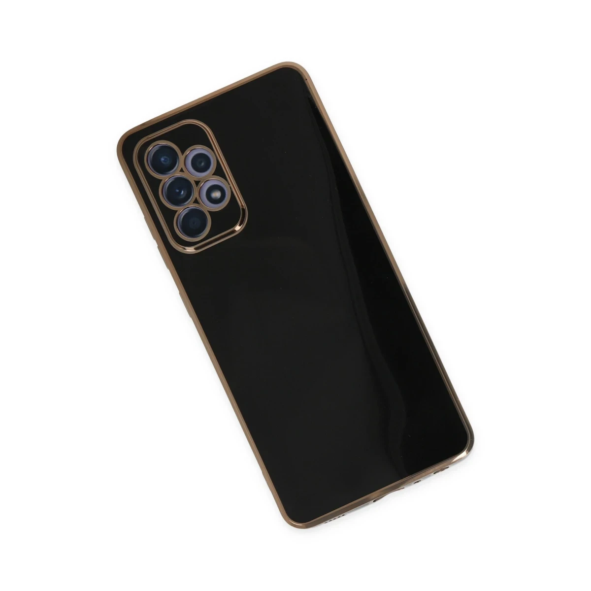 Samsung Galaxy A52 Kılıf Volet Silikon - Siyah