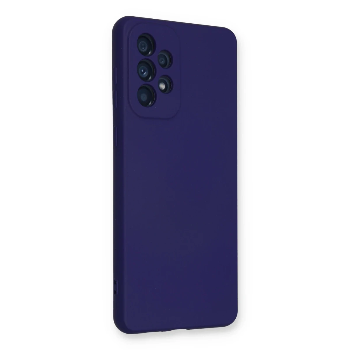 Samsung Galaxy A53 5G Kılıf Nano içi Kadife Silikon - Mor