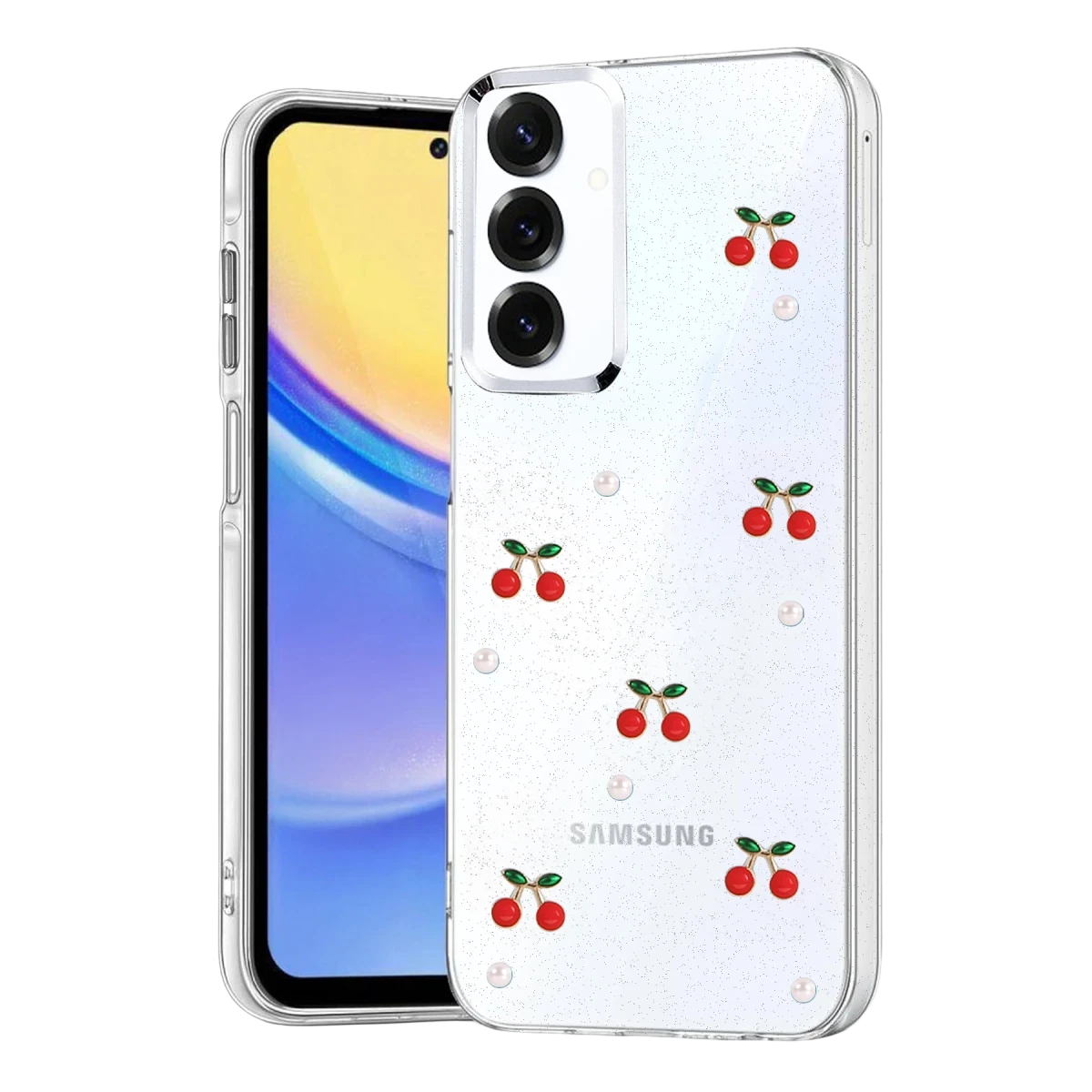 Samsung Galaxy A54 5G Fiyonk Desenli Kapak - Desen 9
