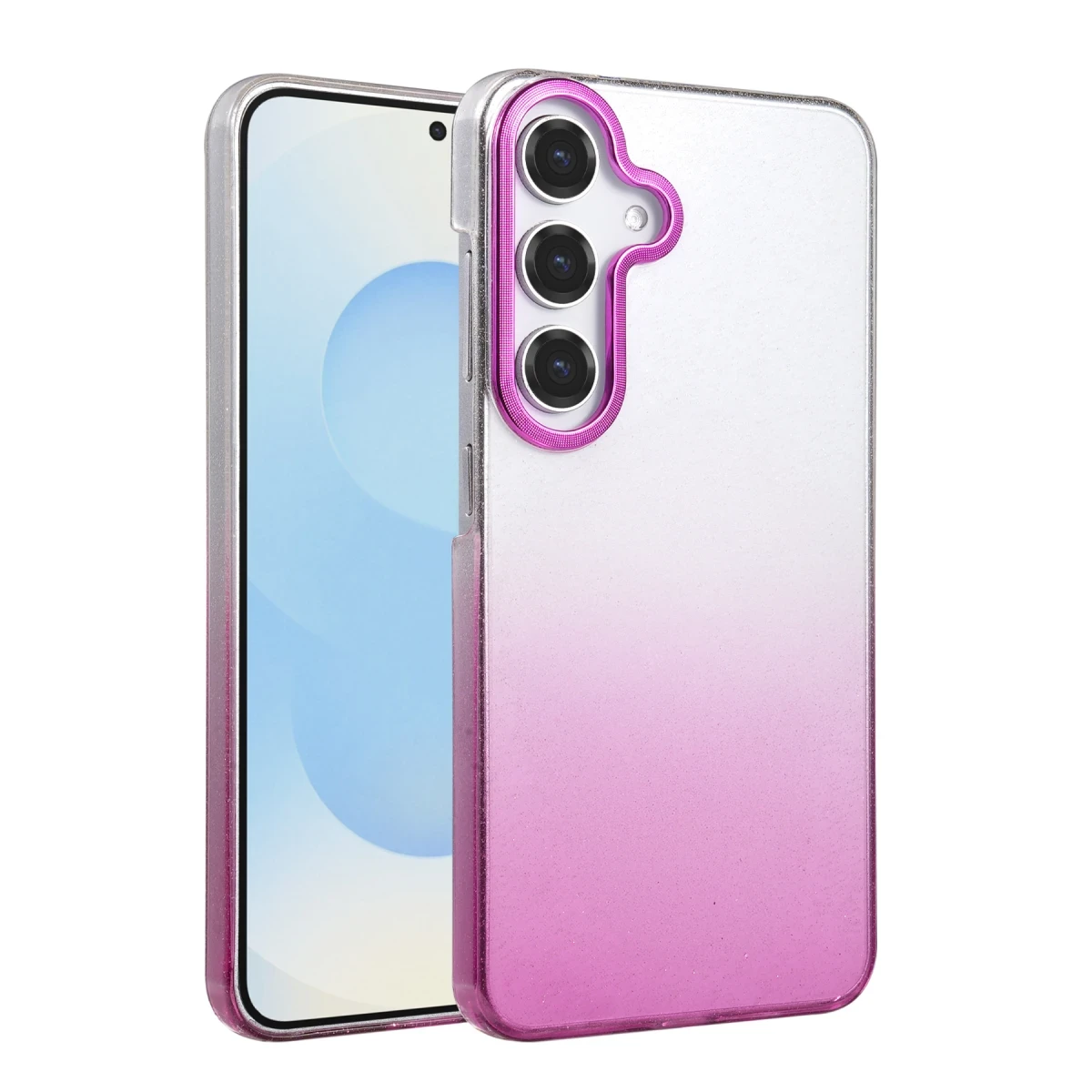 Samsung Galaxy A55 5G Glossy Kapak - Mor