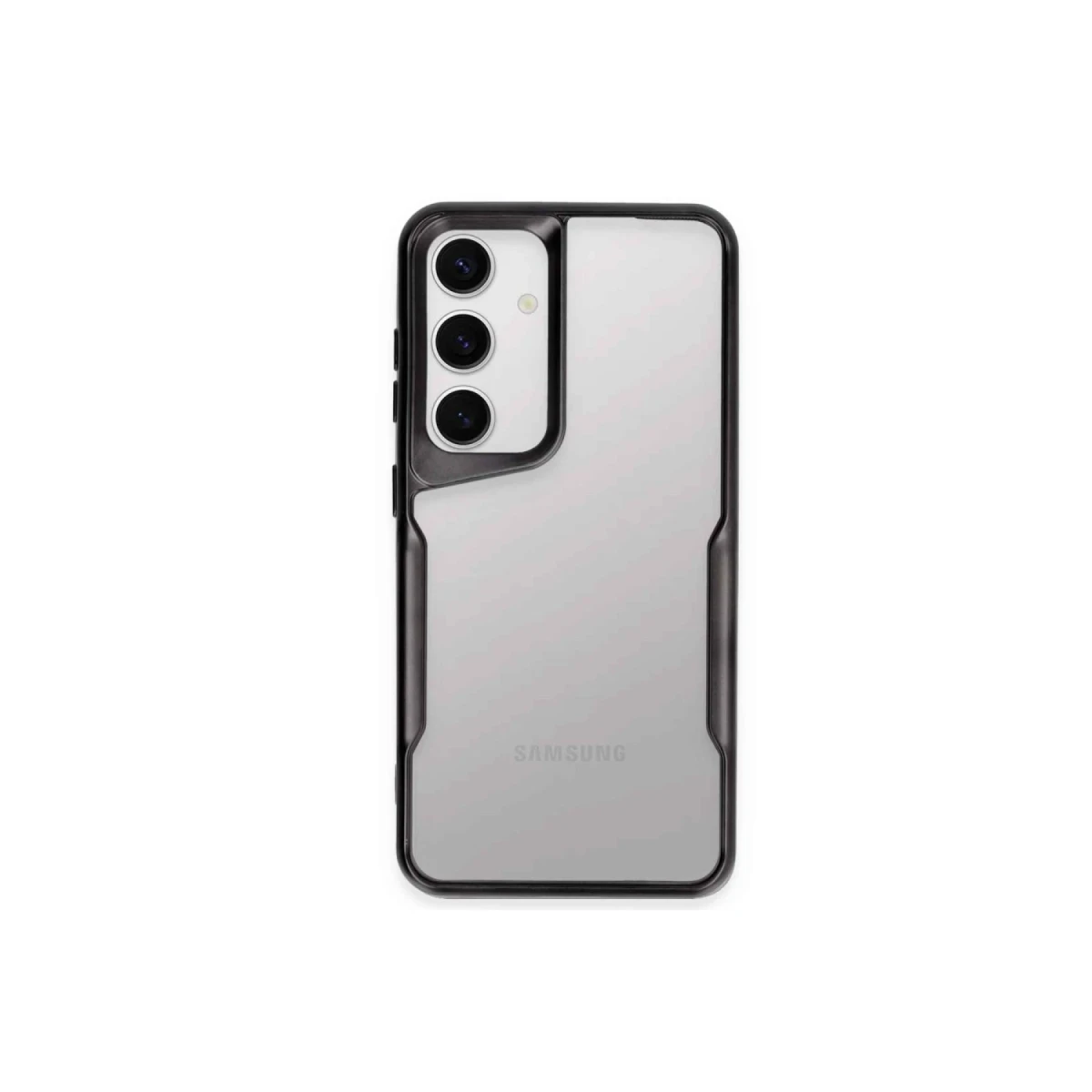 Samsung Galaxy A55 5G Kılıf Boyi Silikon Kapak - Siyah