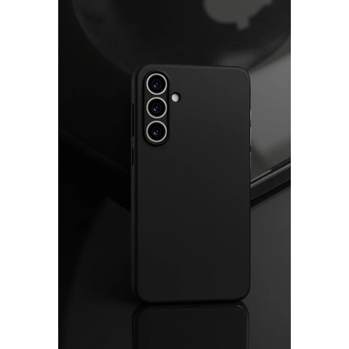 Samsung Galaxy A55 5G Kılıf First Silikon - Siyah