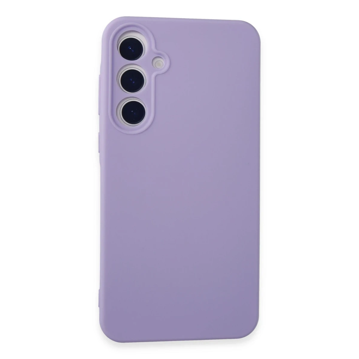 Samsung Galaxy A55 5G Kılıf Nano içi Kadife Silikon - Lila