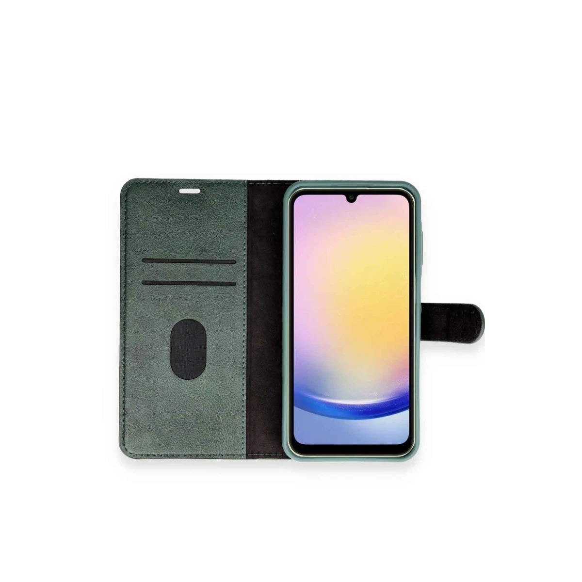 Samsung Galaxy A55 5G Kılıf Trend S Plus Kapaklı Kılıf - Taba