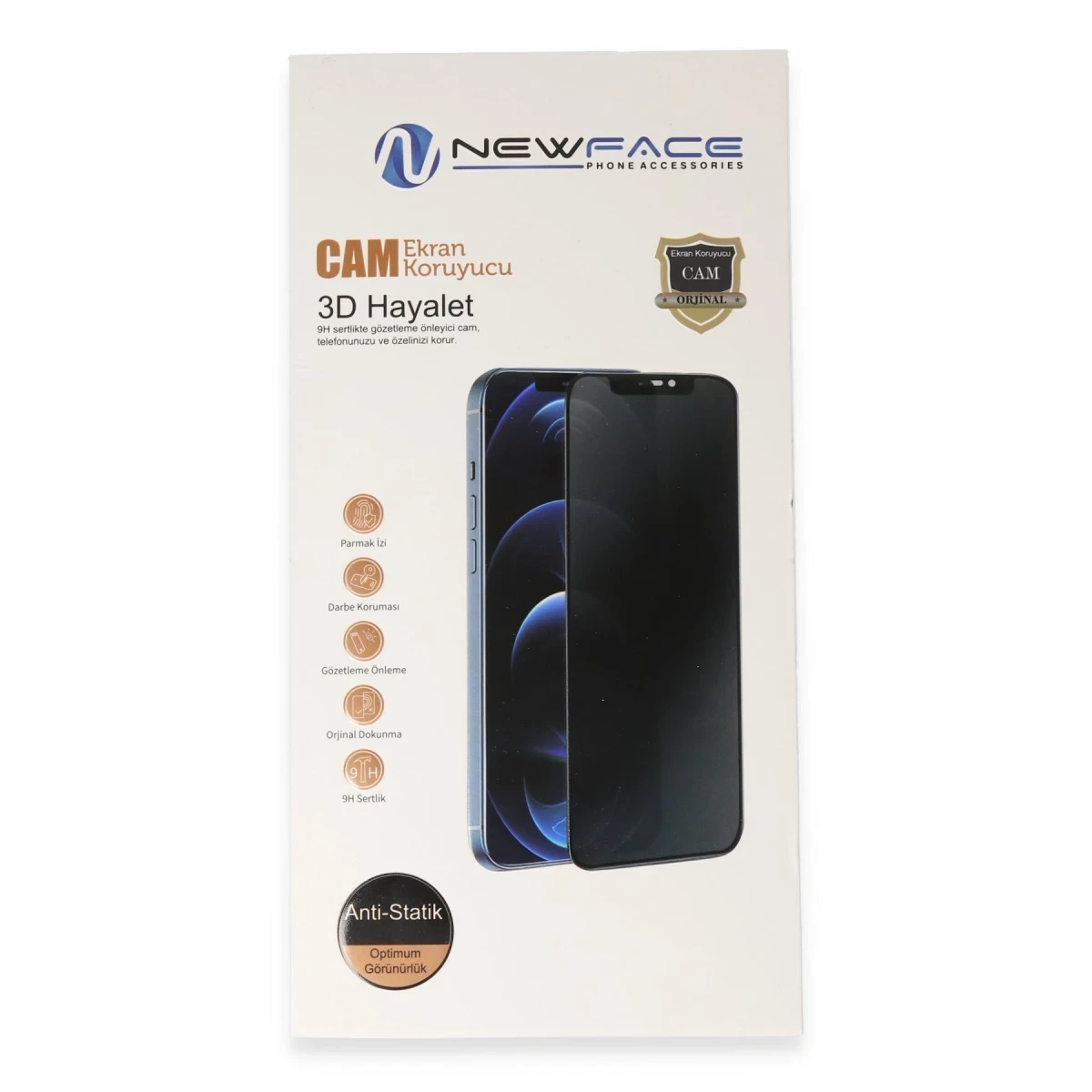 Samsung Galaxy A56 3D Antistatik Hayalet Cam Ekran Koruyucu