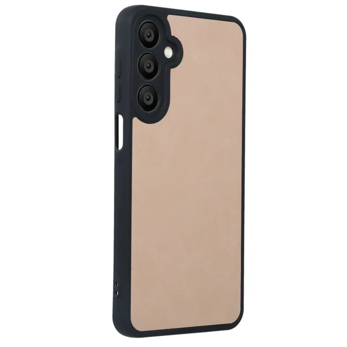 Samsung Galaxy A56 Kılıf Aras Deri Kapak - Pudra