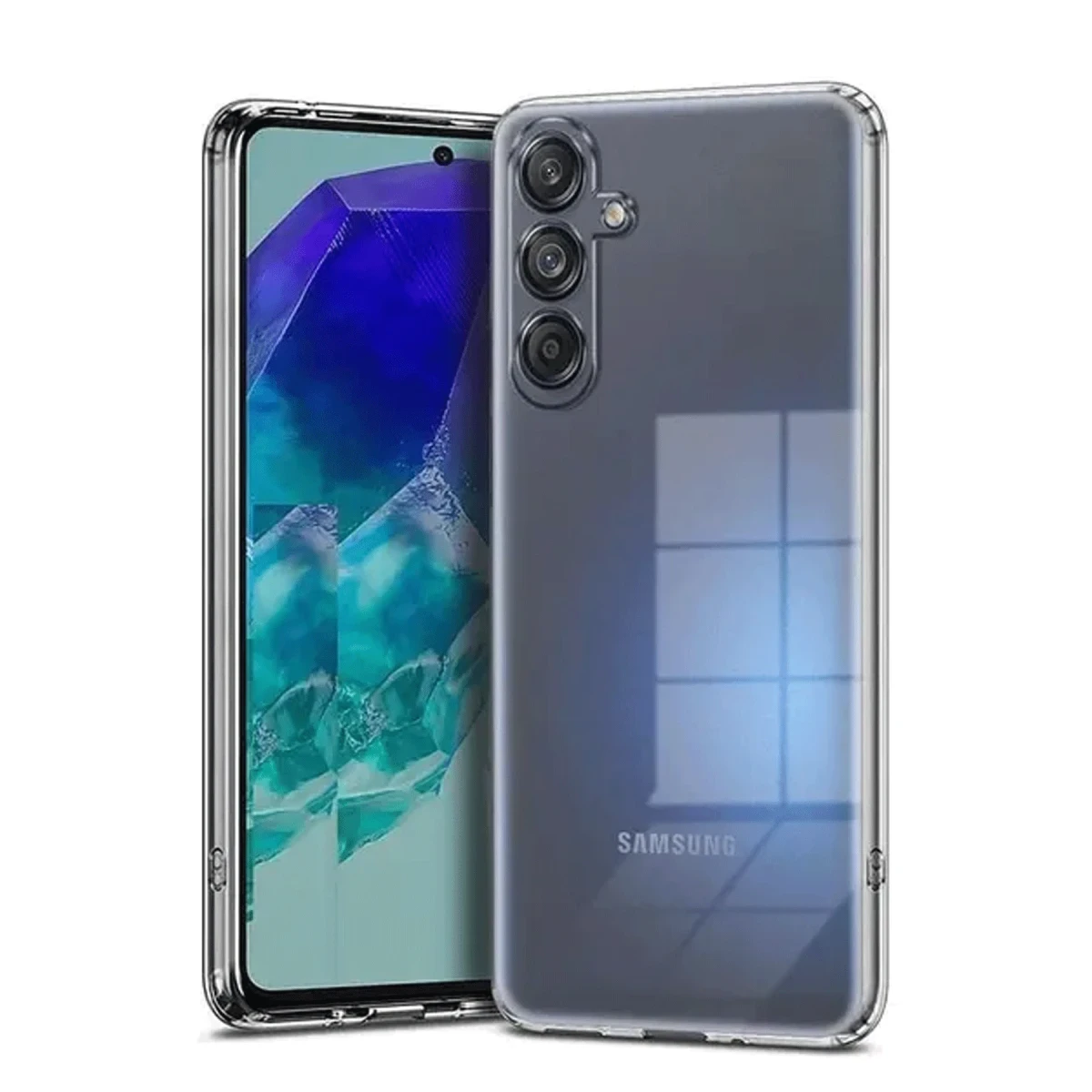 Samsung Galaxy A56 Kılıf Lüx Şeffaf Silikon