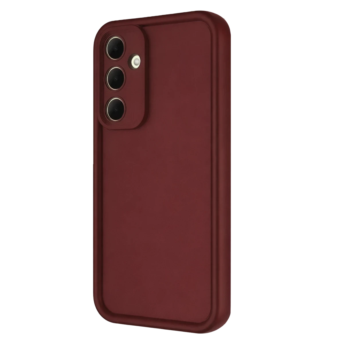Samsung Galaxy A56 Kılıf Viera Silikon - Bordo