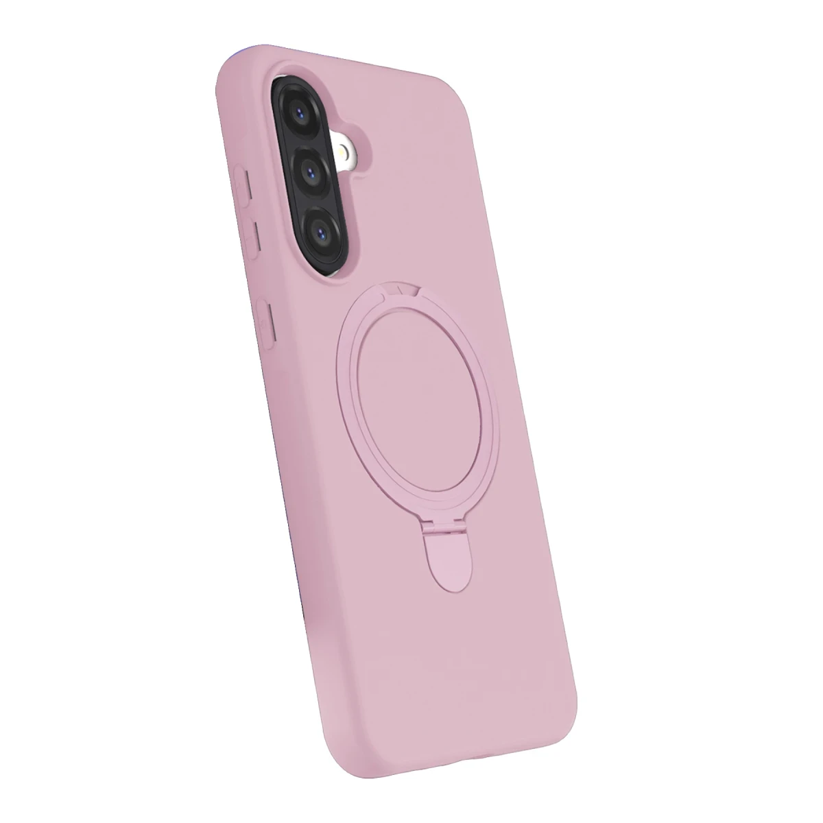 Samsung Galaxy A56 Regal Magsafe Standlı Kapak - Açık Pembe