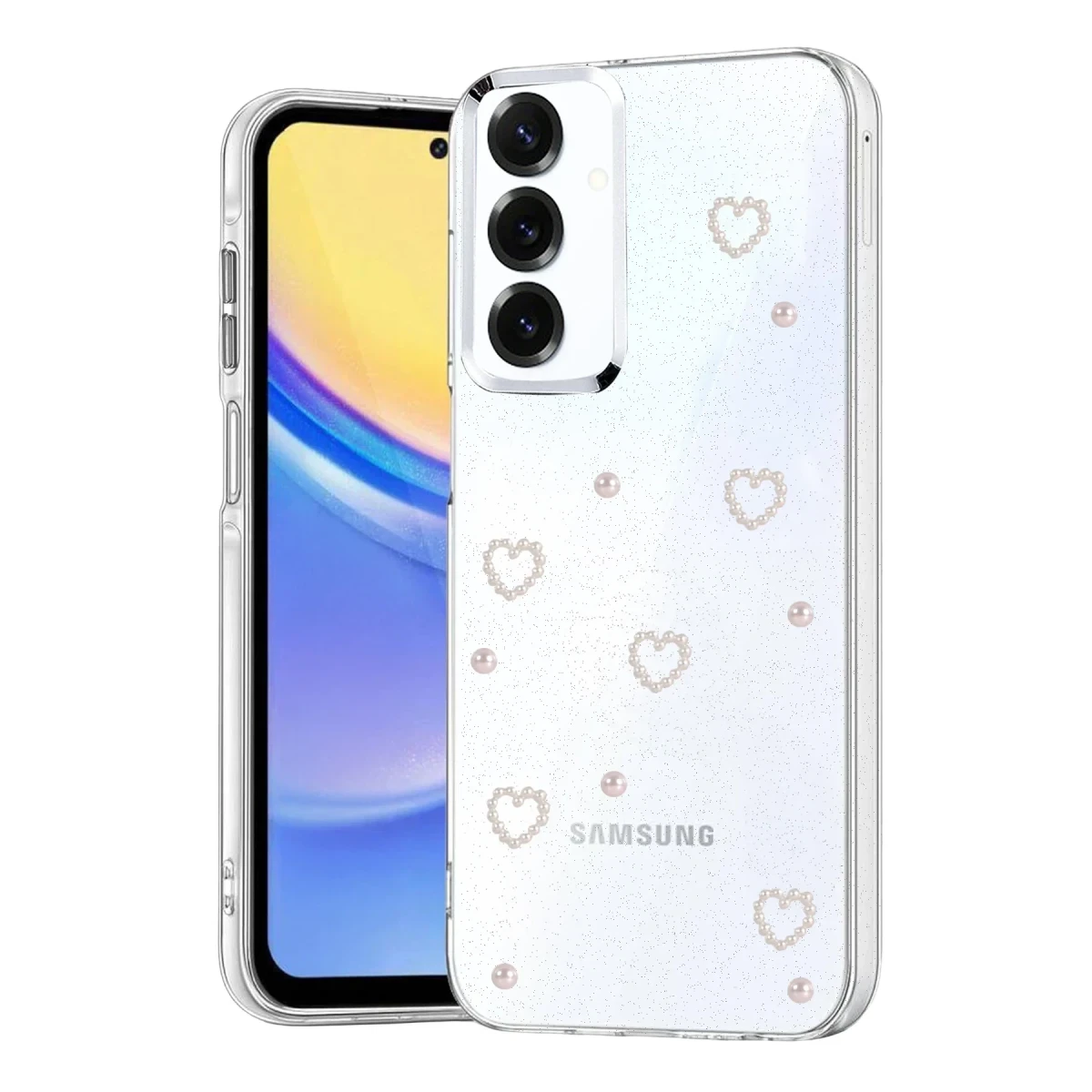 Samsung Galaxy A57 5G Fiyonk Desenli Kapak - Desen 10