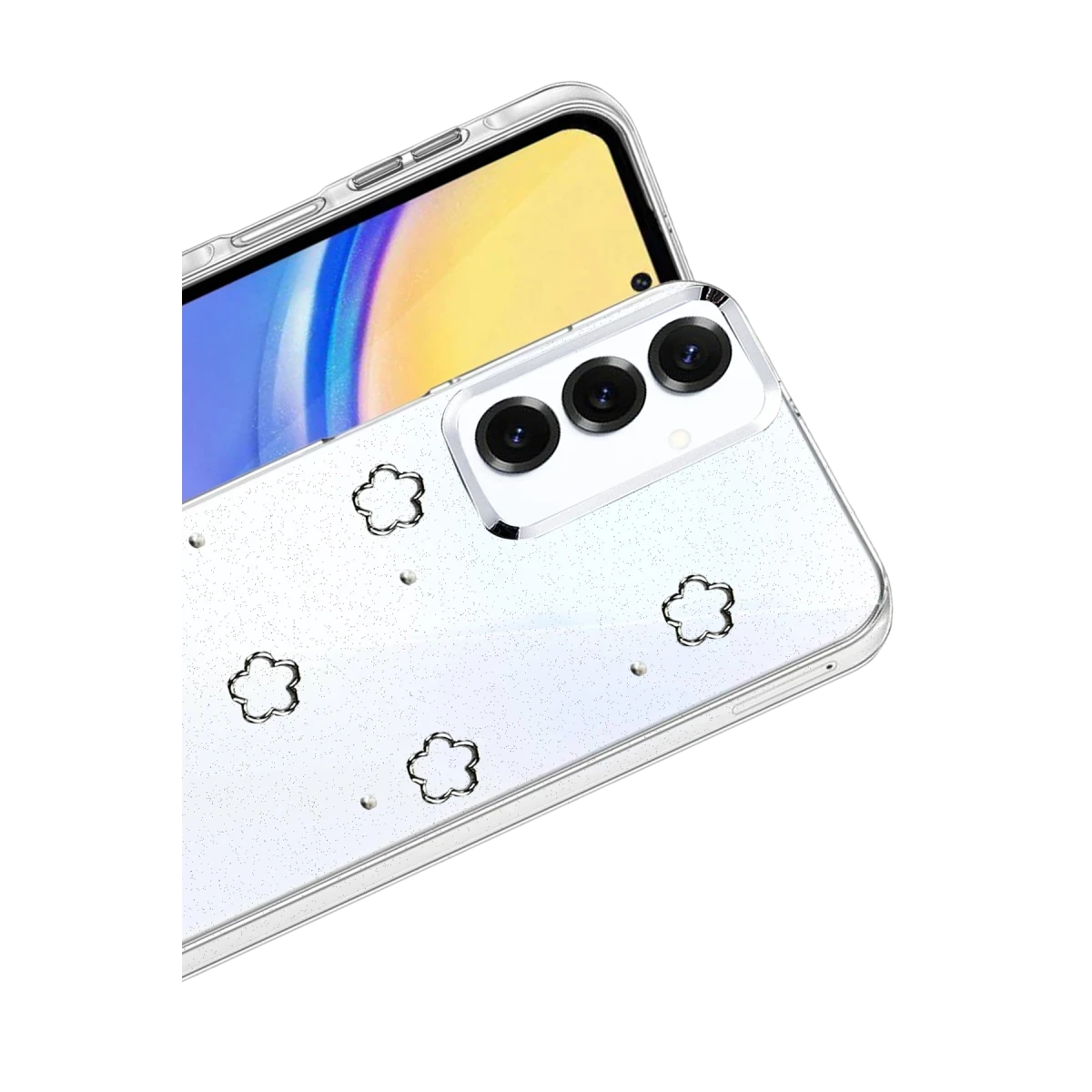 Samsung Galaxy A57 5G Fiyonk Desenli Kapak - Desen 2