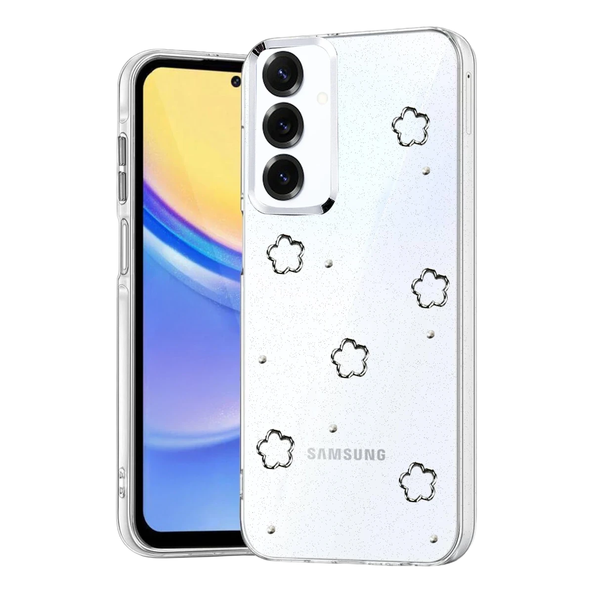 Samsung Galaxy A57 5G Fiyonk Desenli Kapak - Desen 2