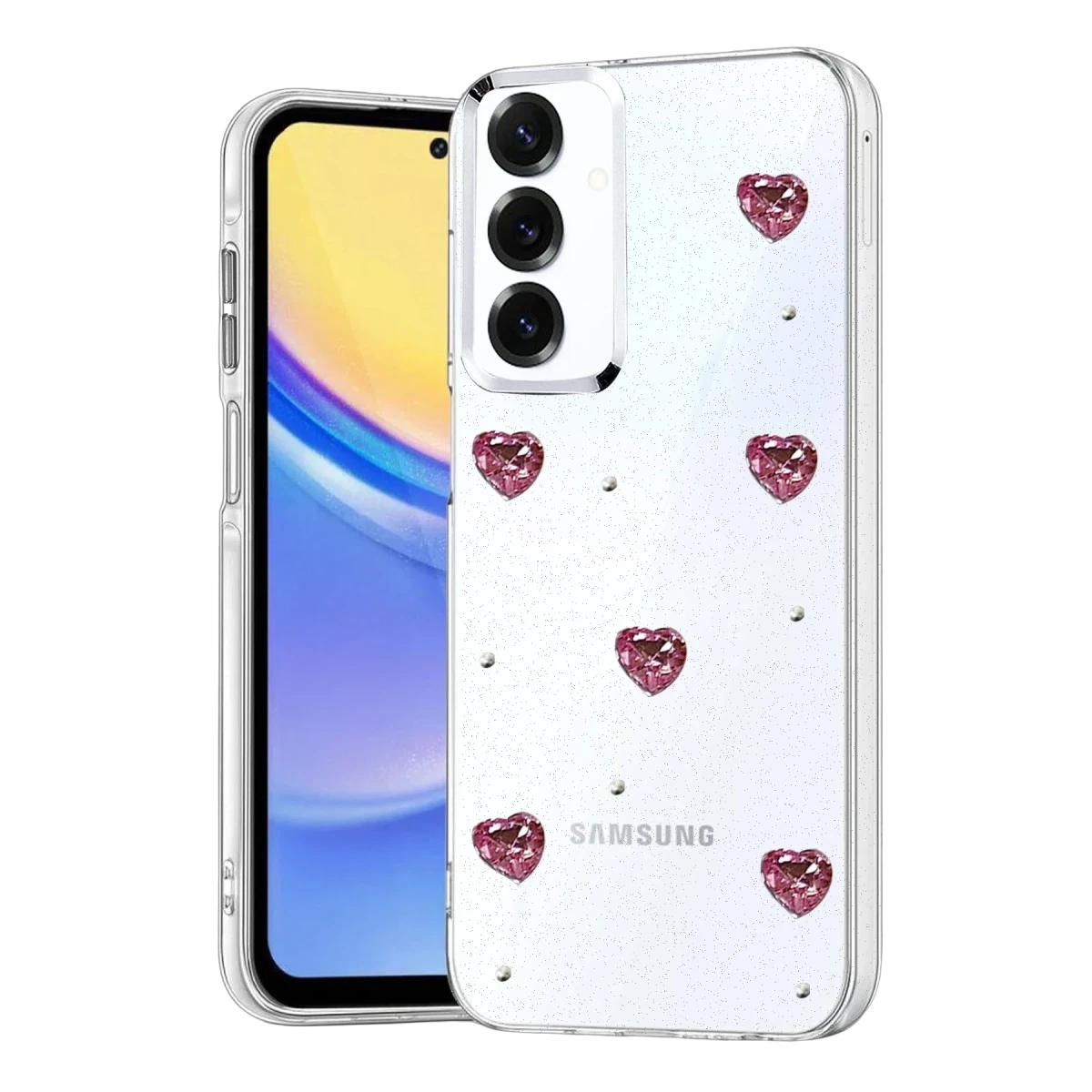 Samsung Galaxy A57 5G Fiyonk Desenli Kapak - Desen 3