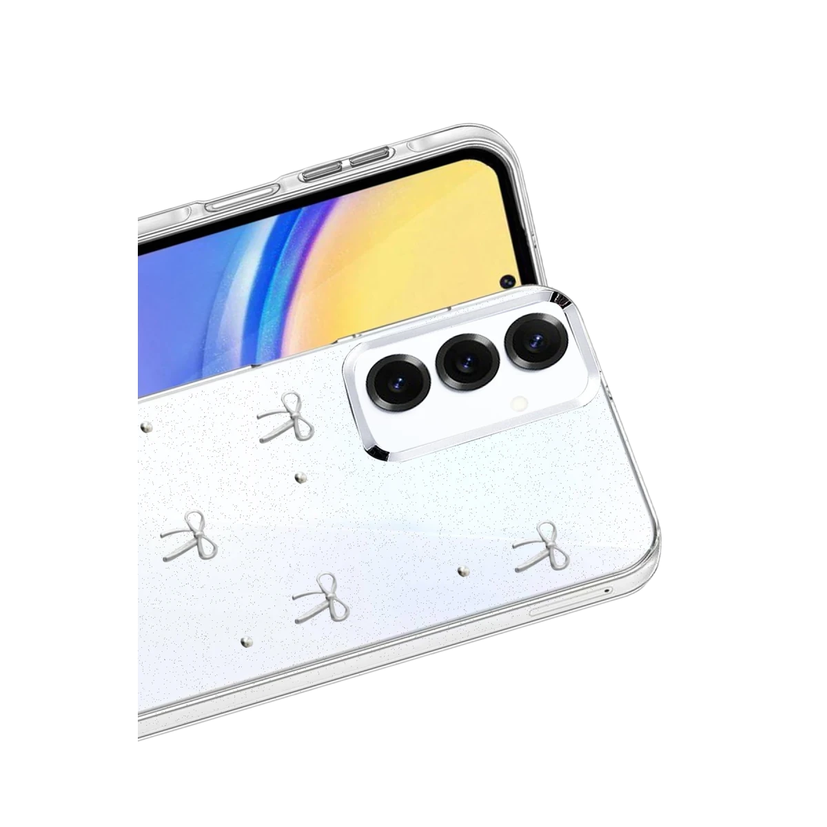 Samsung Galaxy A57 5G Fiyonk Desenli Kapak - Desen 5