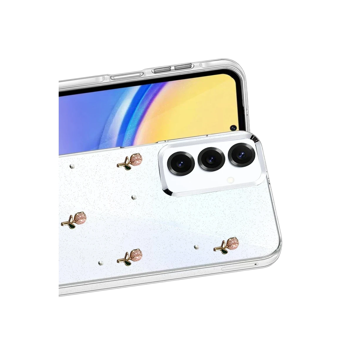 Samsung Galaxy A57 5G Fiyonk Desenli Kapak - Desen 6