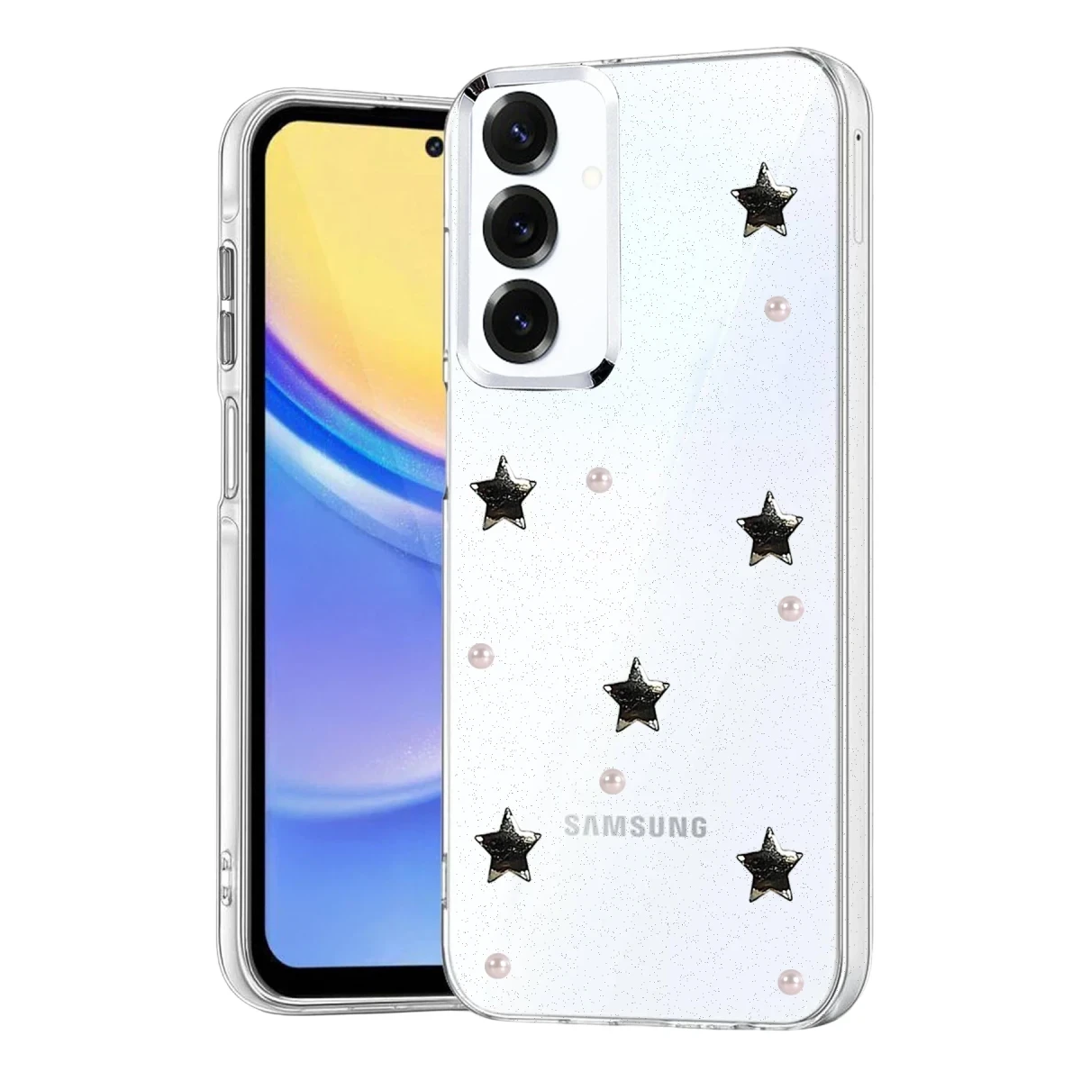 Samsung Galaxy A57 5G Fiyonk Desenli Kapak - Desen 7