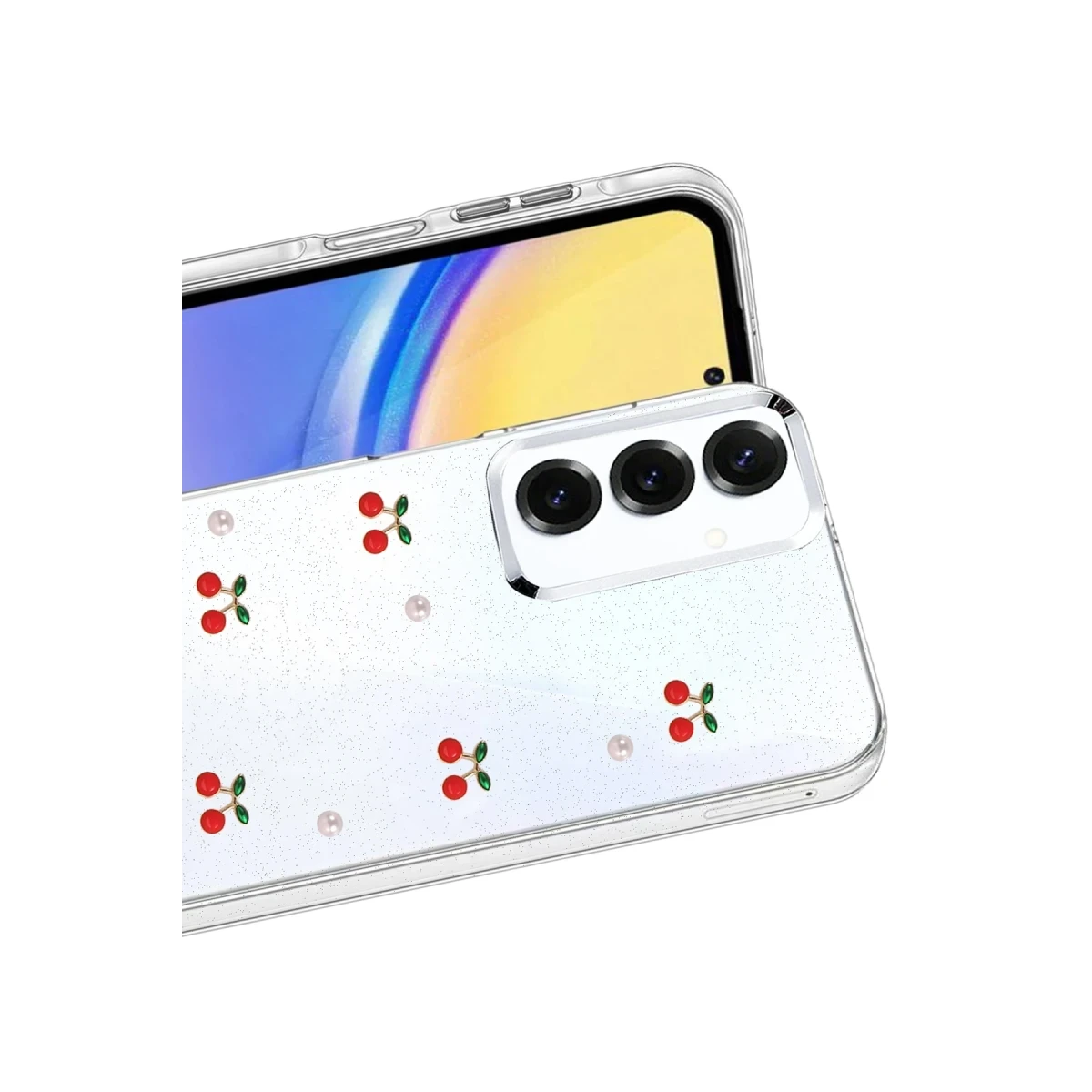 Samsung Galaxy A57 5G Fiyonk Desenli Kapak - Desen 9