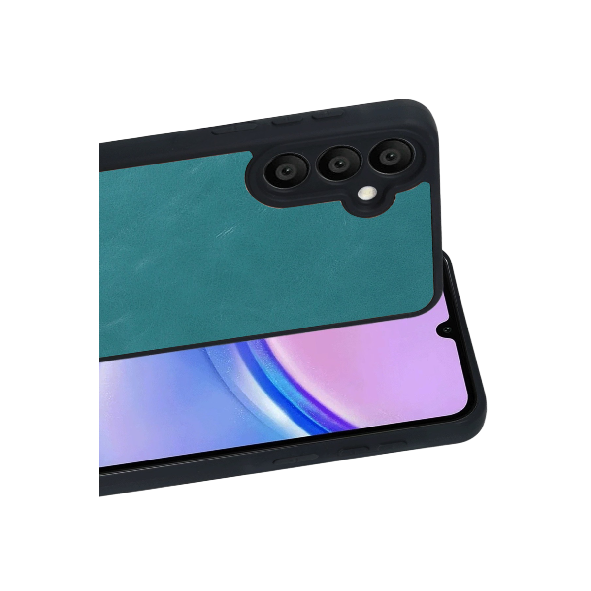 Samsung Galaxy A57 5G Aras Deri Kapak - Açık Yeşil