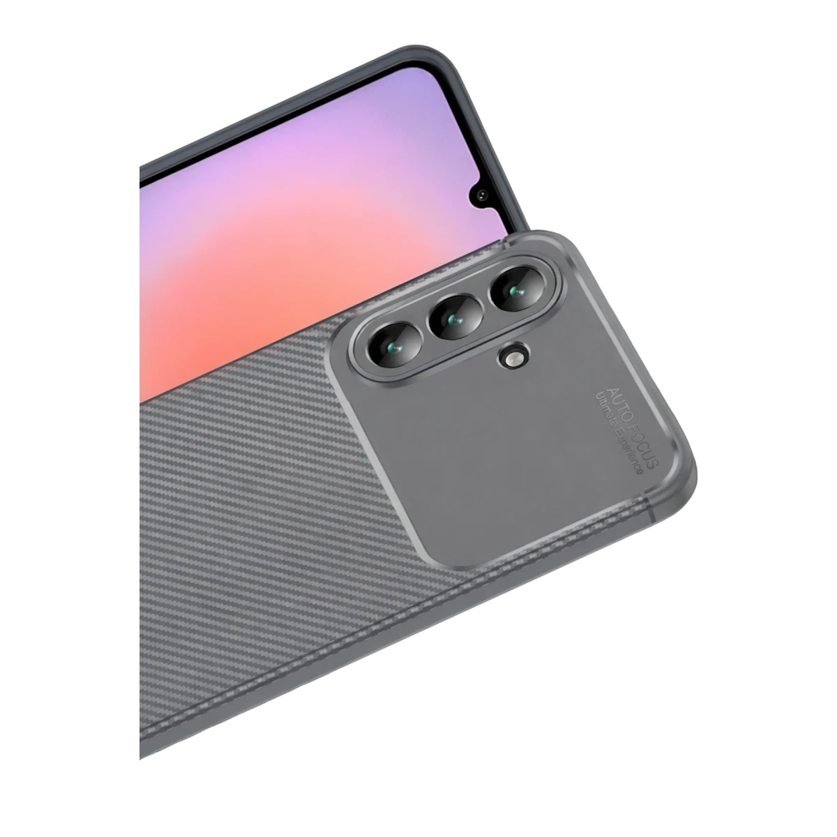 Samsung Galaxy A57 5G Auto Focus Karbon Kapak - Gri