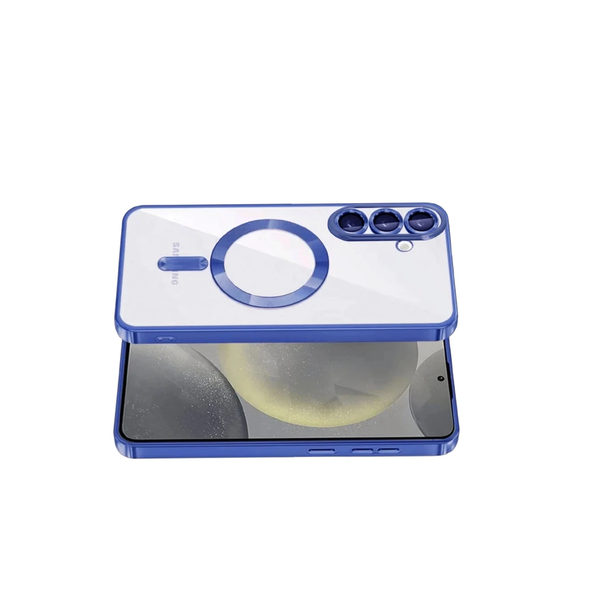 Samsung Galaxy A57 5G Kross Magneticsafe Kapak - Lacivert