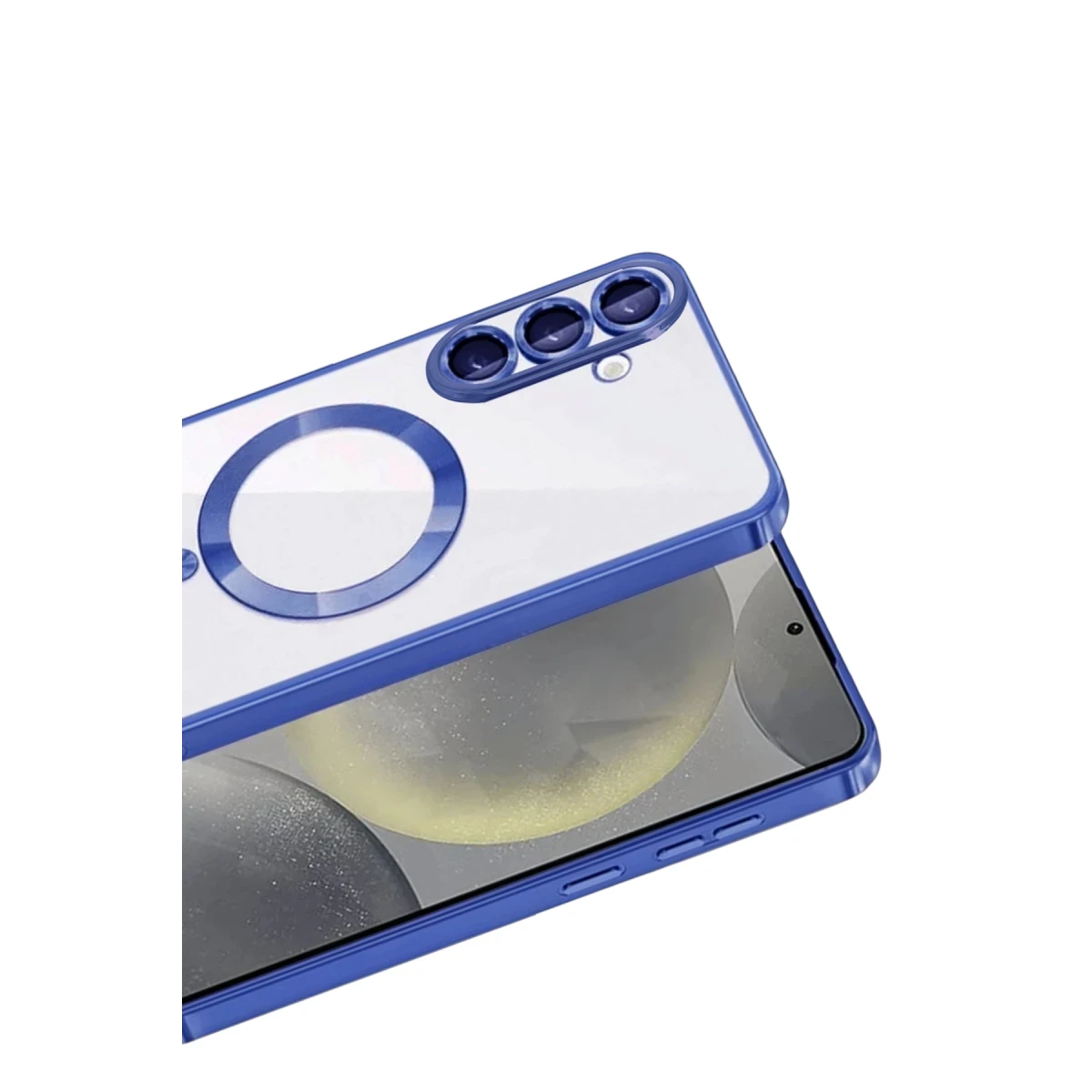 Samsung Galaxy A57 5G Kross Magneticsafe Kapak - Lacivert